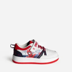 Tennis enfant SPIDERMAN rouge et blanche