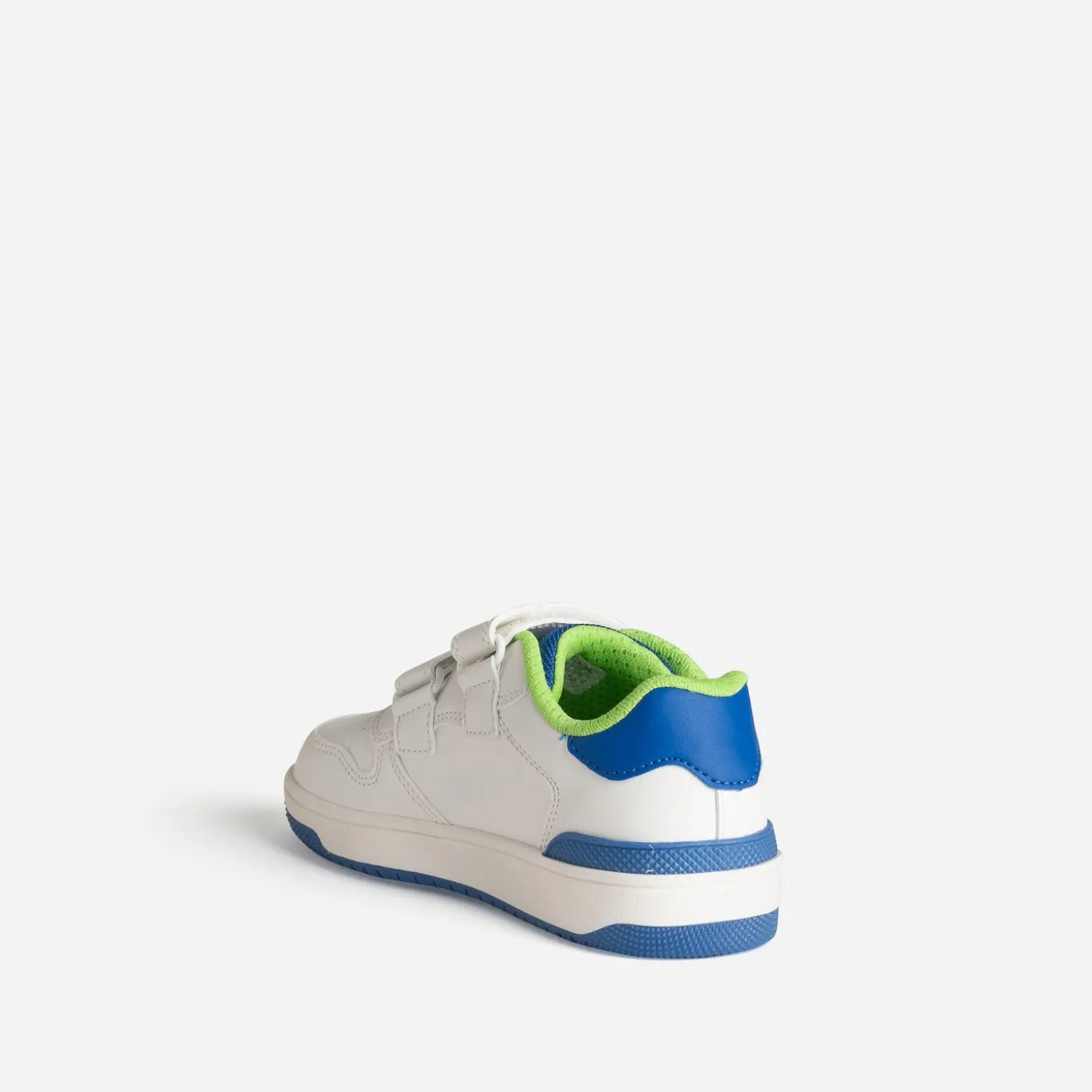 Tennis GEOX blanche, bleue, verte
