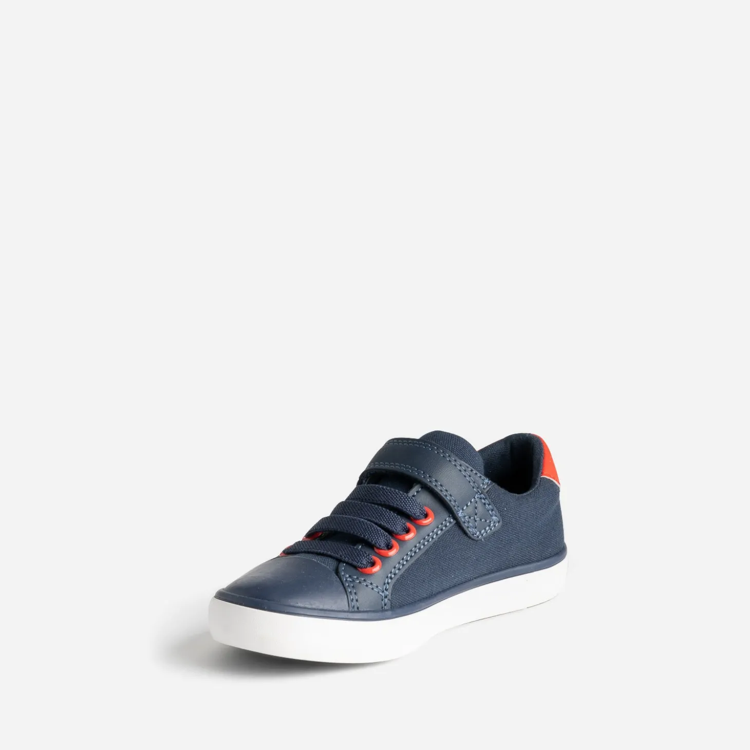 Tennis GEOX marine détails rouges