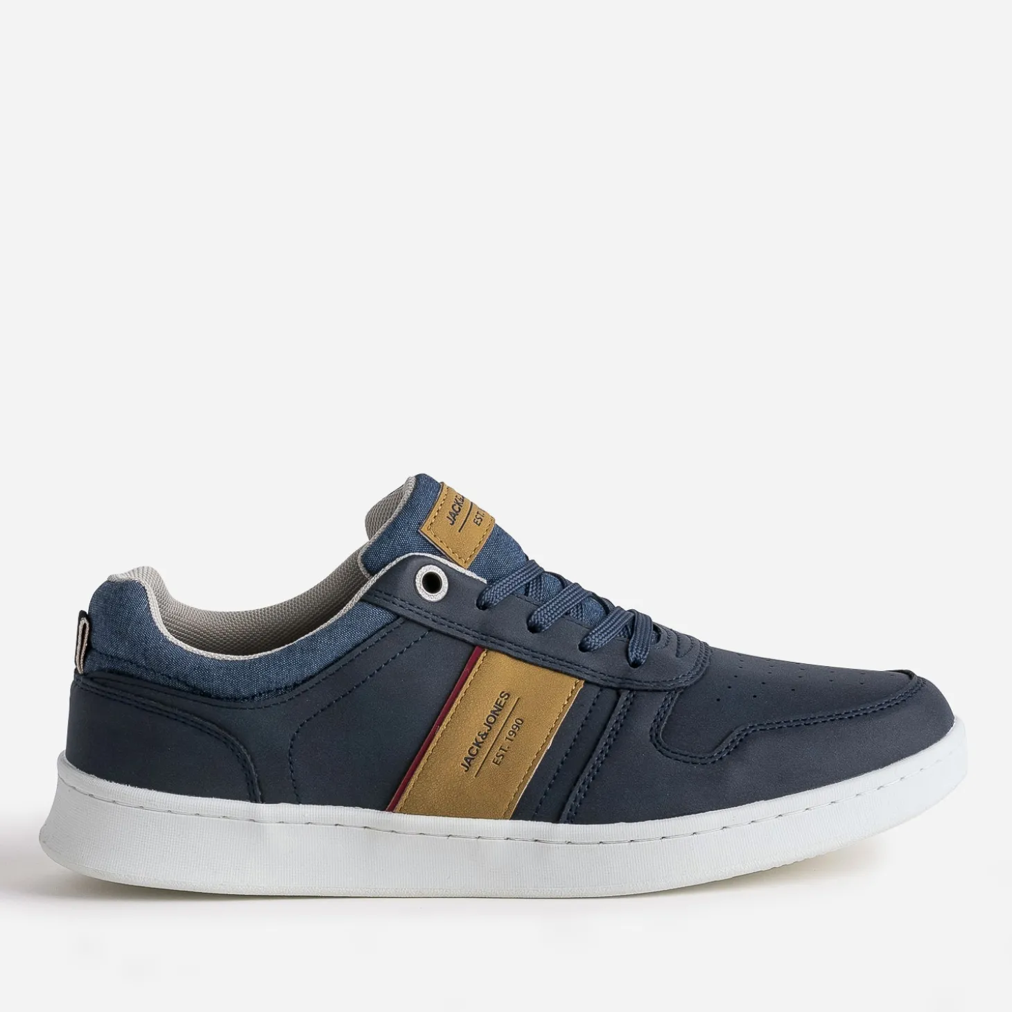 Tennis JACK & JONES marine et camel
