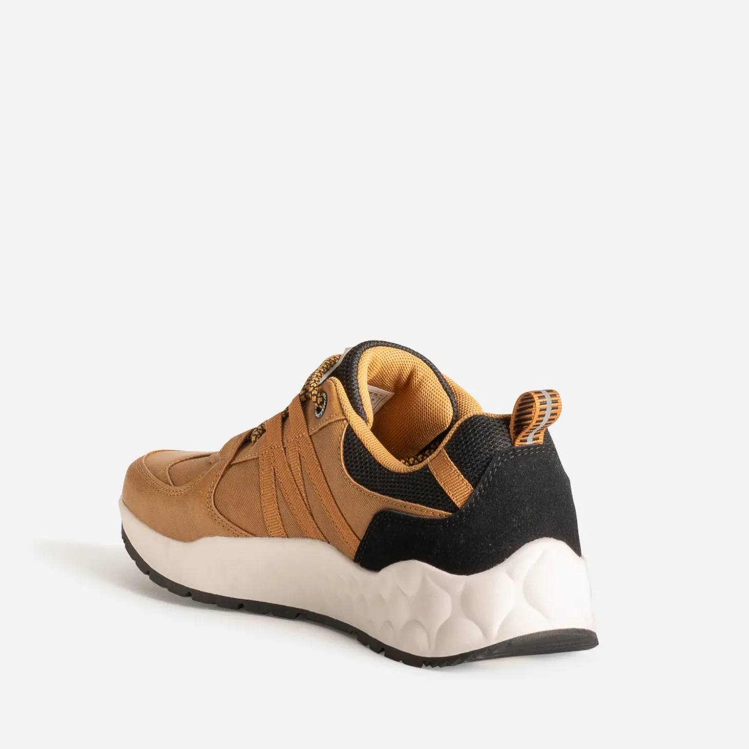 Tennis JACK&JONES camel bi-matière