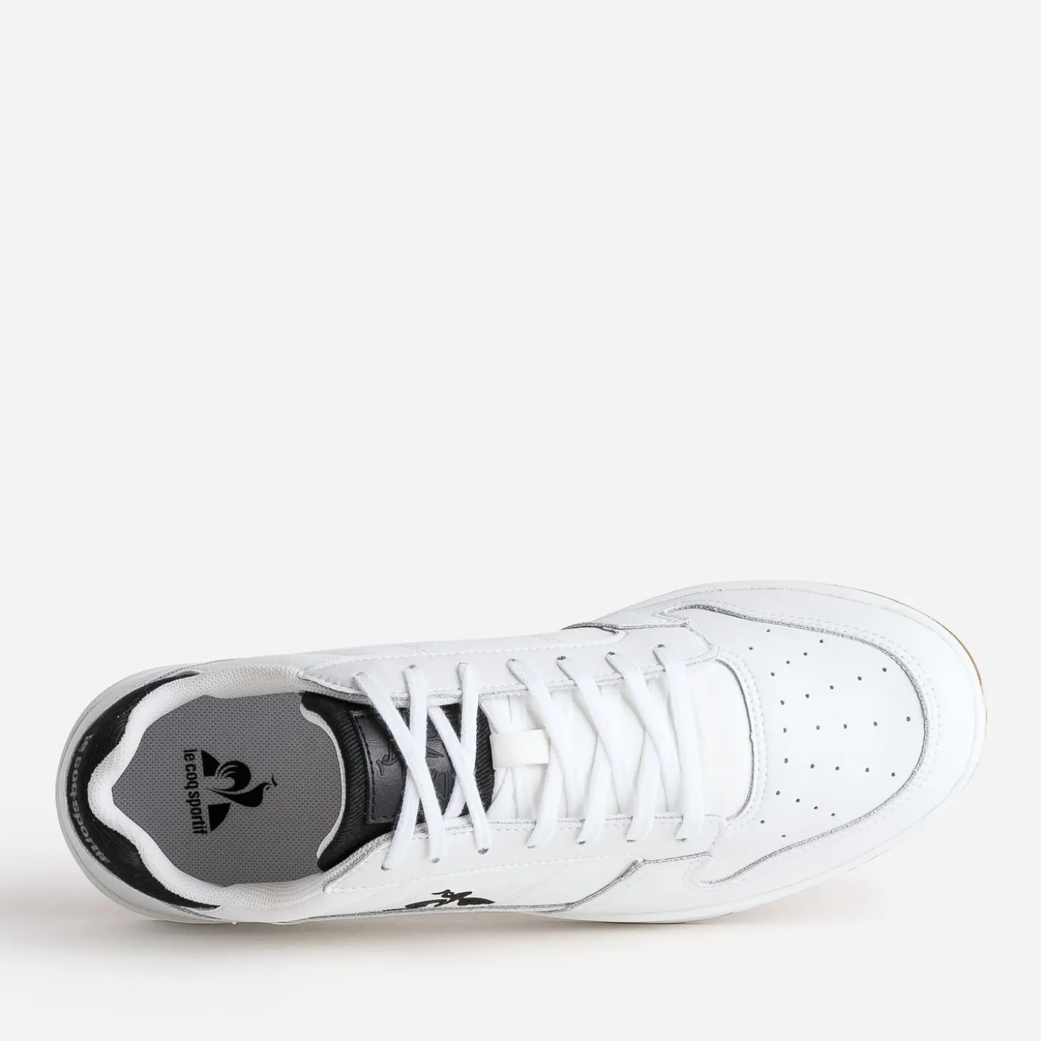 Tennis LE COQ SPORTIF blanche broderie marine