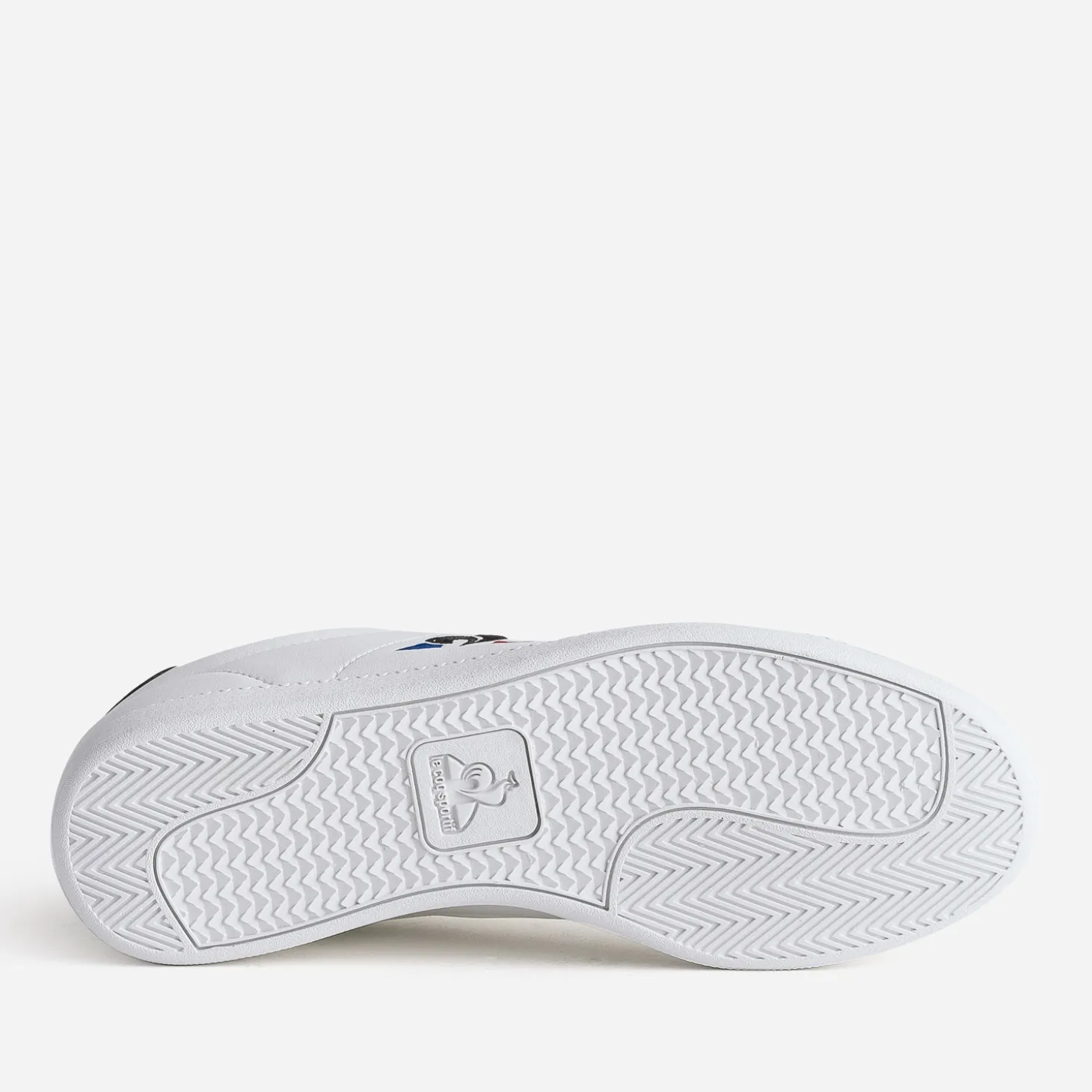 Tennis LE COQ SPORTIF blanche logo tricolore brodé