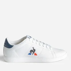 Tennis LE COQ SPORTIF blanche cuir logo tricolore