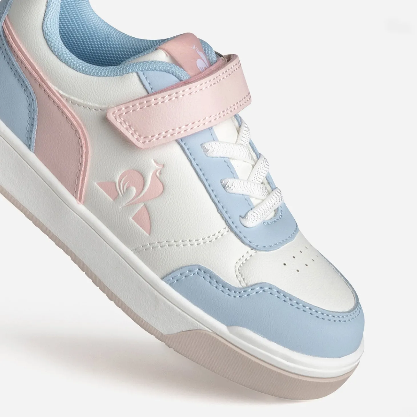 Tennis LE COQ SPORTIF blanche, bleue, rose