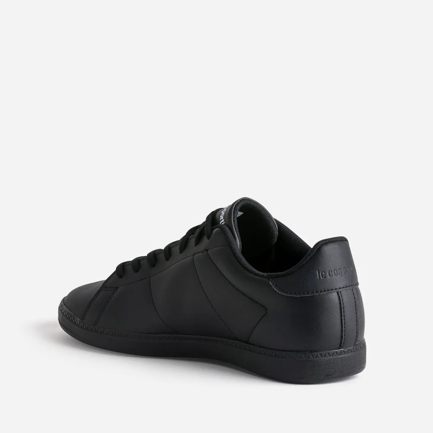 Tennis LE COQ SPORTIF noire logo tricolore brodé