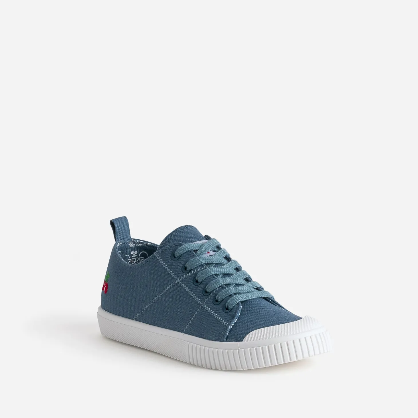 Tennis LE TEMPS DES CERISES bleue en toile
