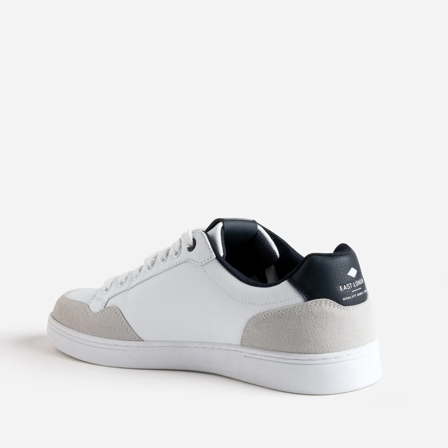 Tennis LEE COOPER blanc, gris, marine