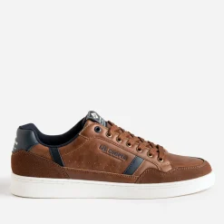 Tennis LEE COOPER cognac et marine