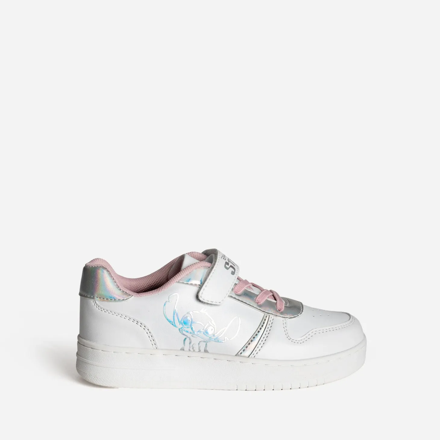 Tennis LILO & STITCH blanche et iridescente