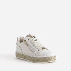 Tennis MARCO TOZZI beige semelle corde