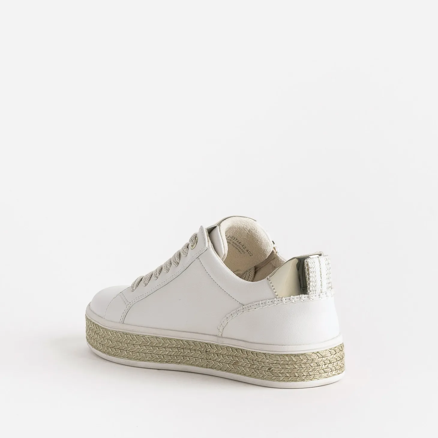 Tennis MARCO TOZZI beige semelle corde