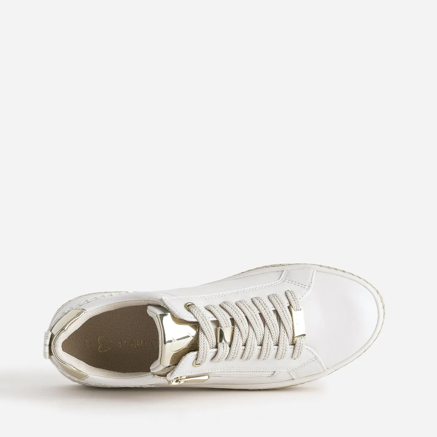 Tennis MARCO TOZZI beige semelle corde