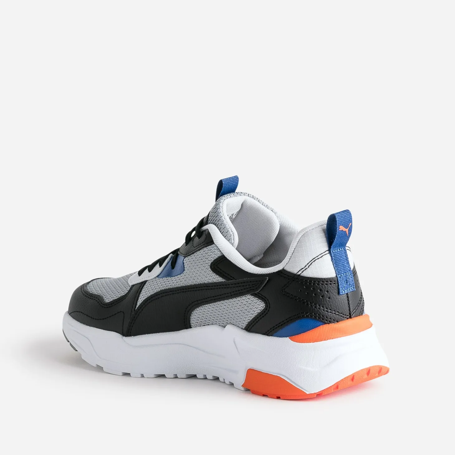 Tennis PUMA grise, noire, bleue, orange