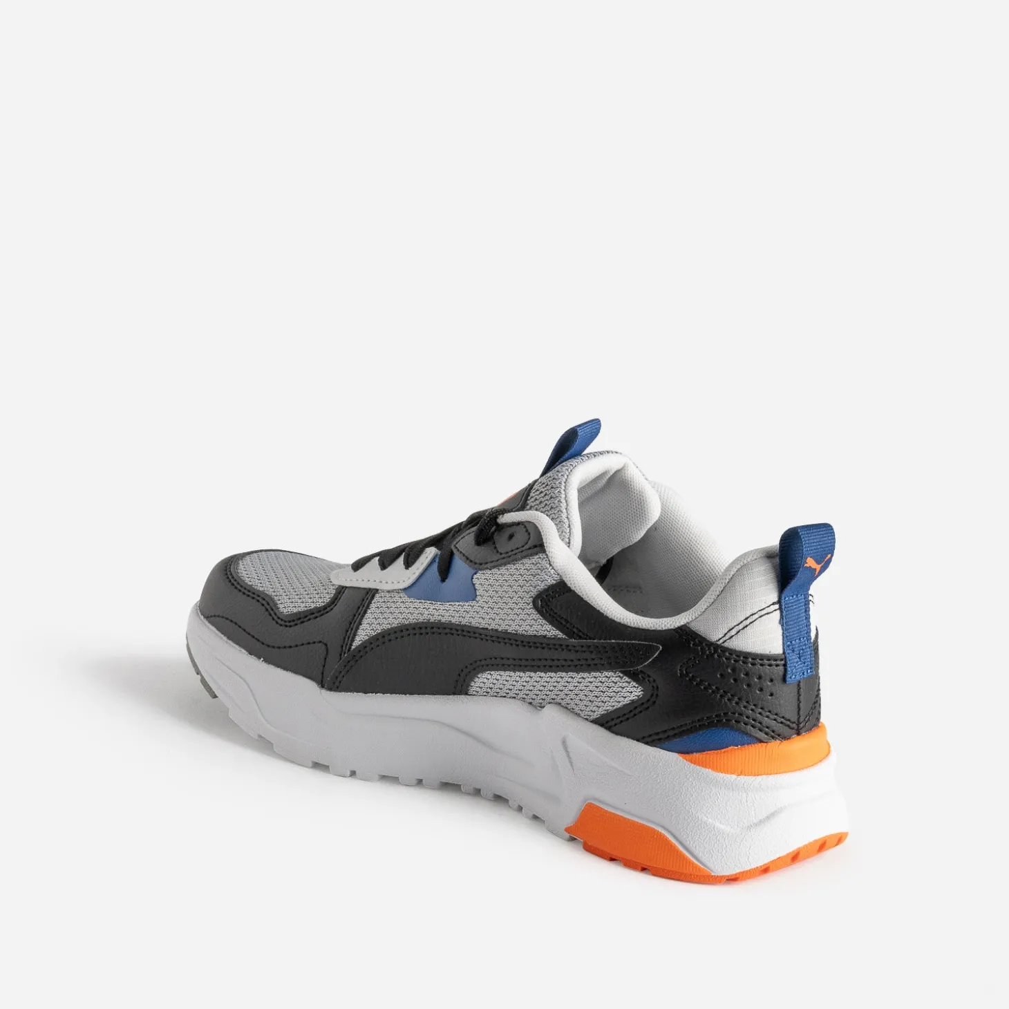 Tennis PUMA grise, noire, bleue, orange