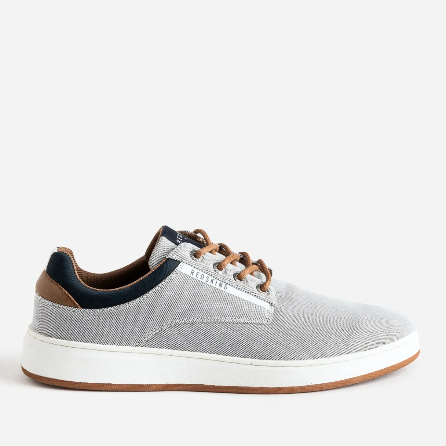 Tennis REDSKINS gris chiné toile