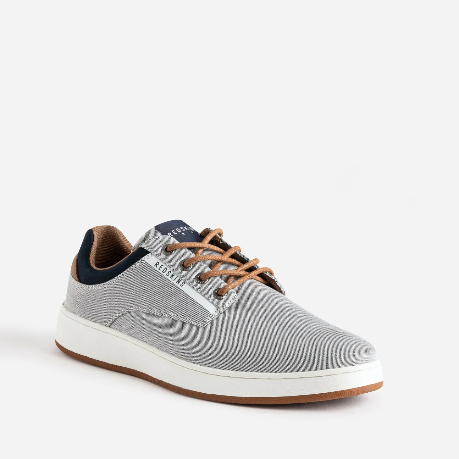 Tennis REDSKINS gris chiné toile