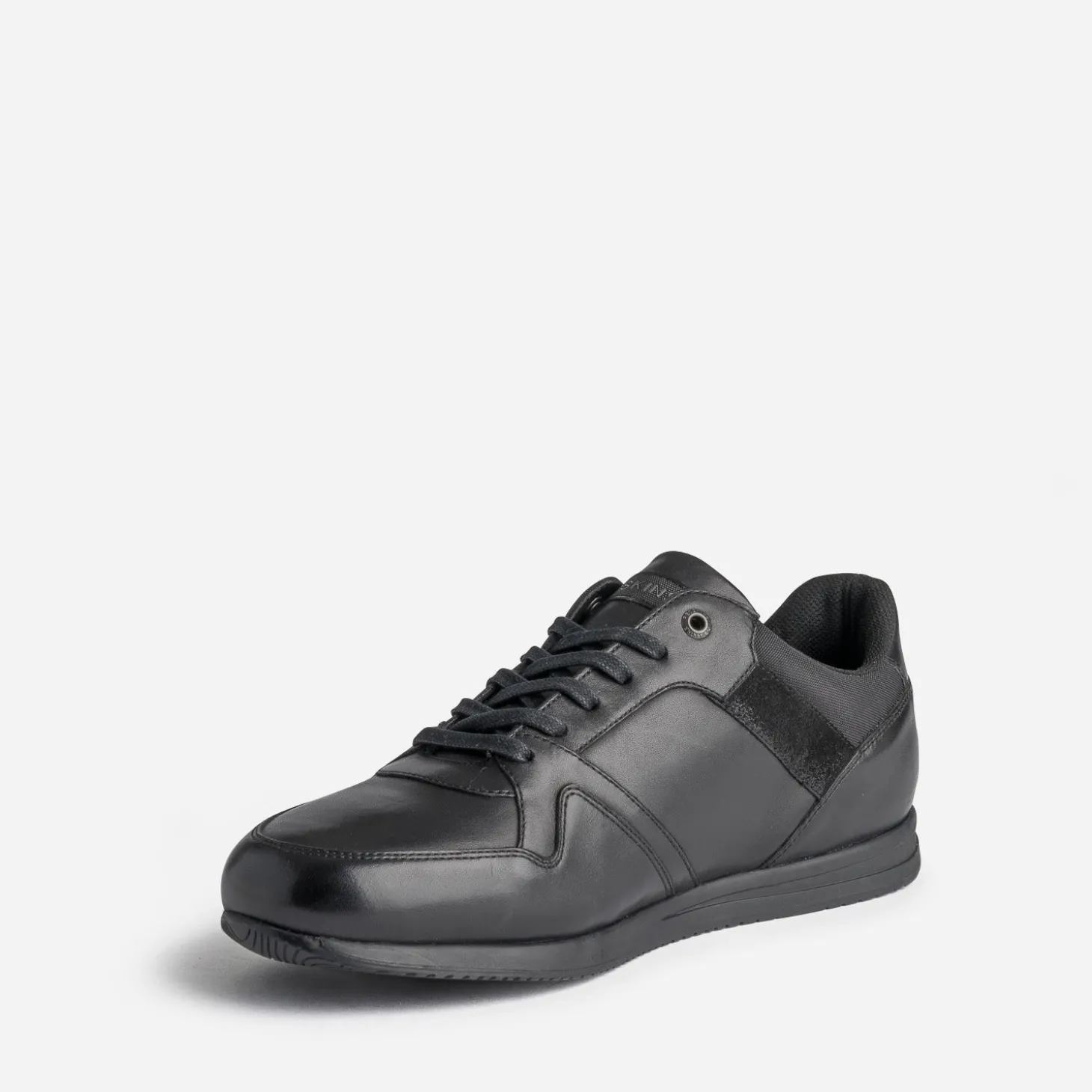 Tennis REDSKINS noire en cuir