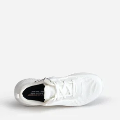 Tennis SKECHERS blanche en mesh