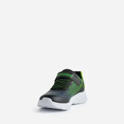 Tennis SKECHERS noire, bleu, vert fluo