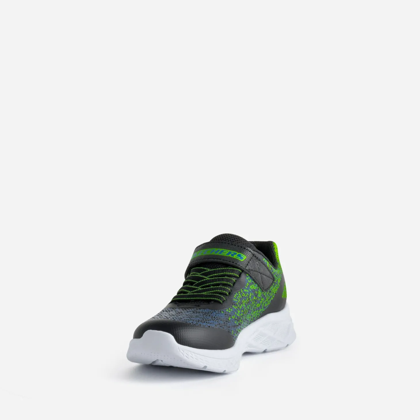 Tennis SKECHERS noire, bleu, vert fluo