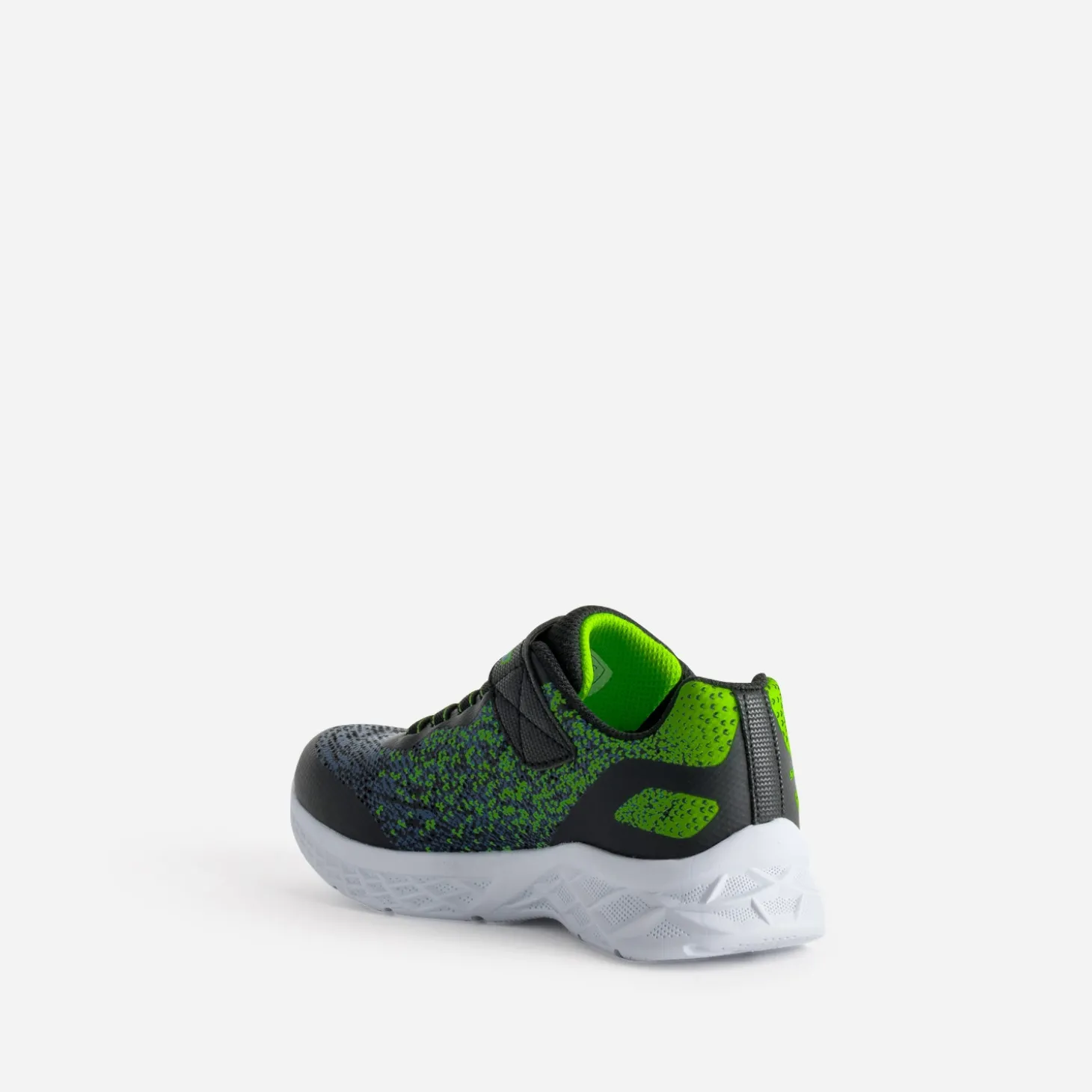 Tennis SKECHERS noire, bleu, vert fluo