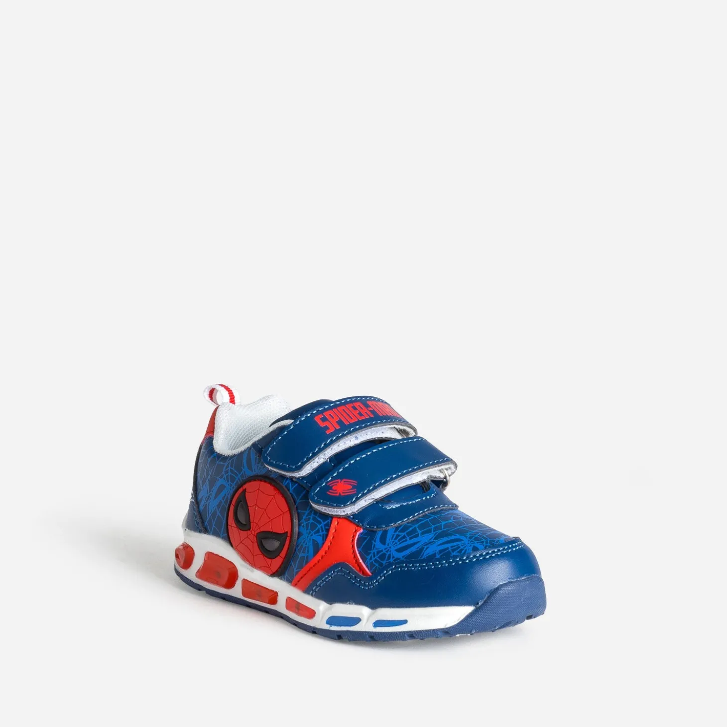 Tennis SPIDERMAN bleue et rouge lumineuse