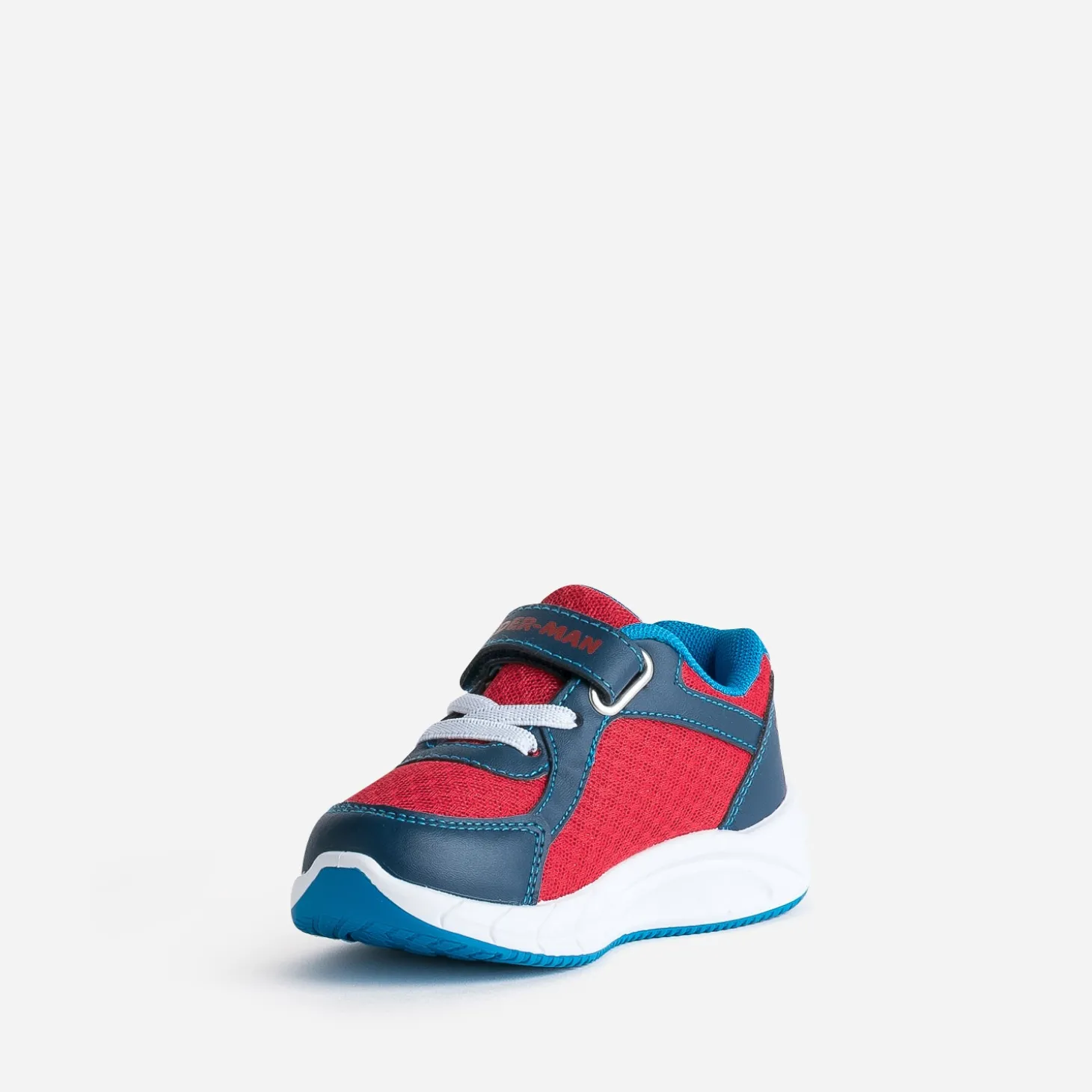 Tennis SPIDER-MAN marine, bleu et rouge à semelle lumineuse