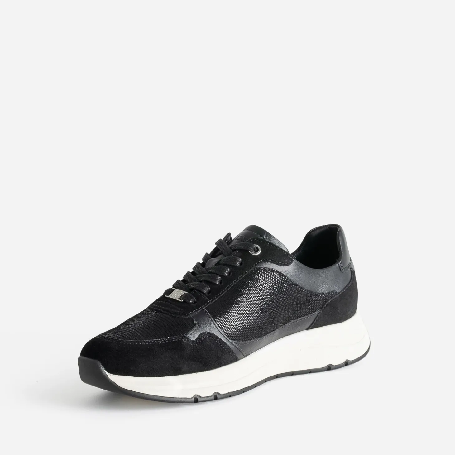 Tennis TBS noire en cuir