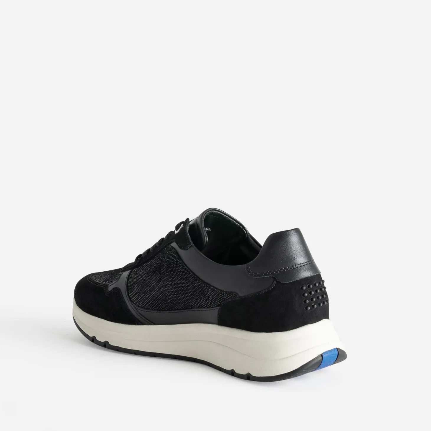 Tennis TBS noire en cuir
