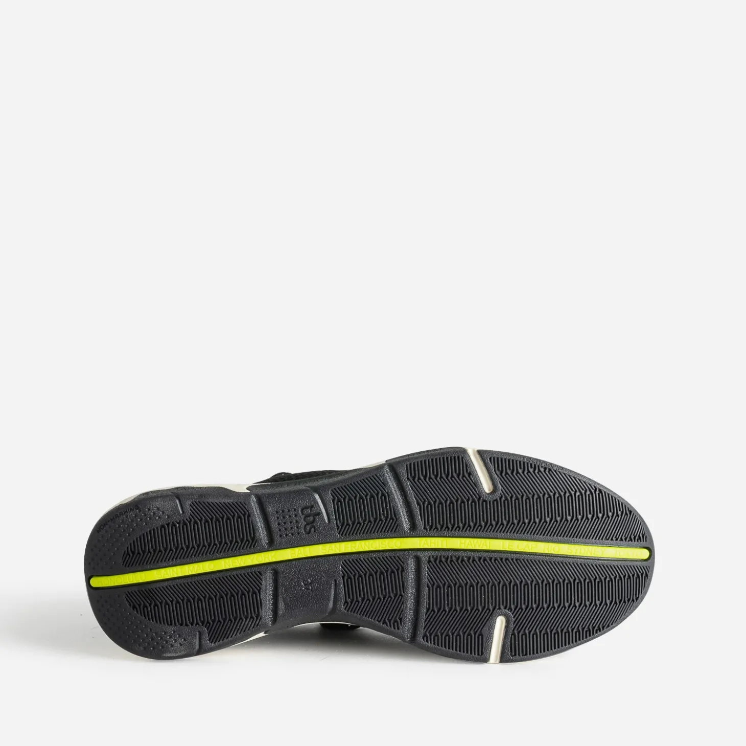 Tennis TBS noire en mesh tricoté