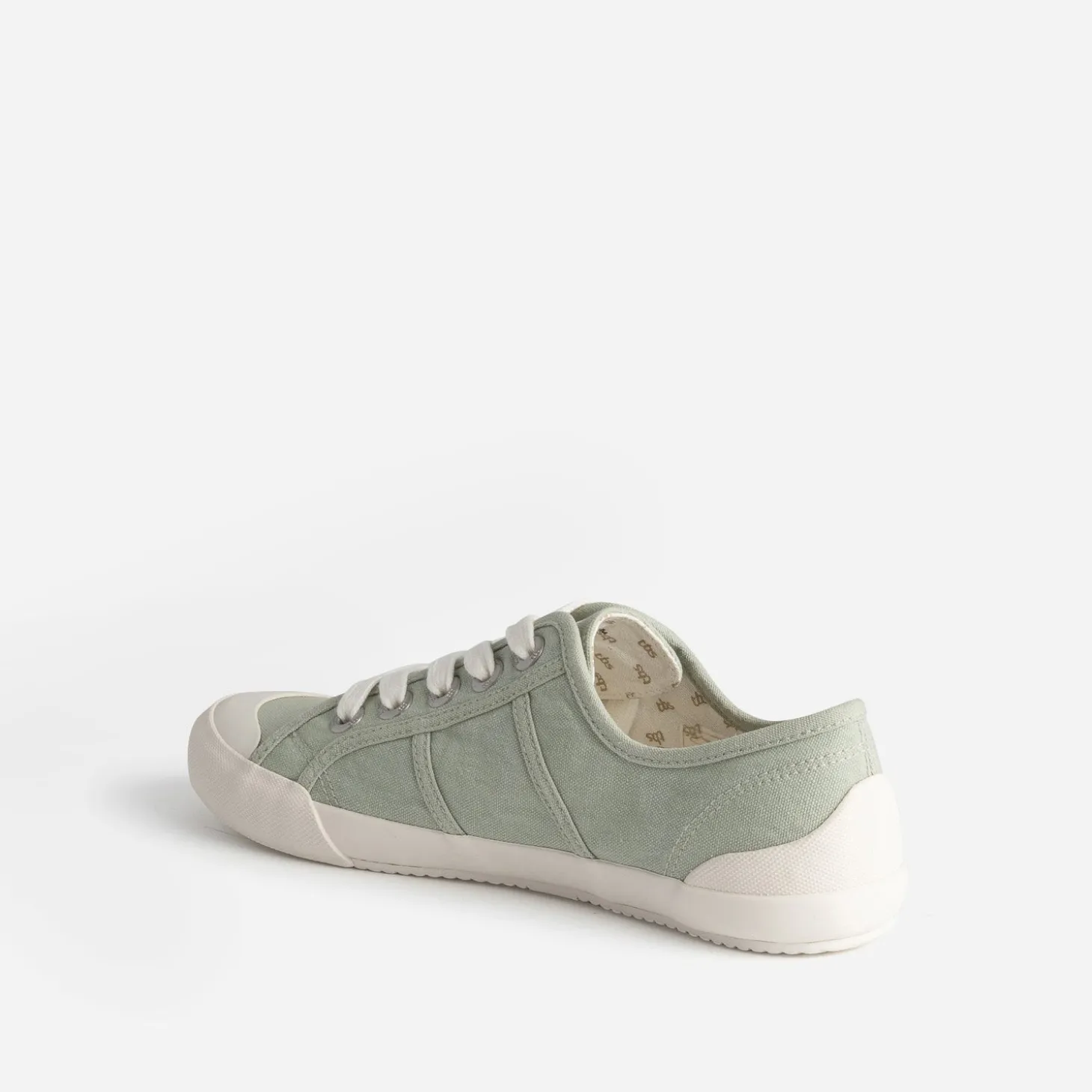 Tennis TBS vert sauge en toile