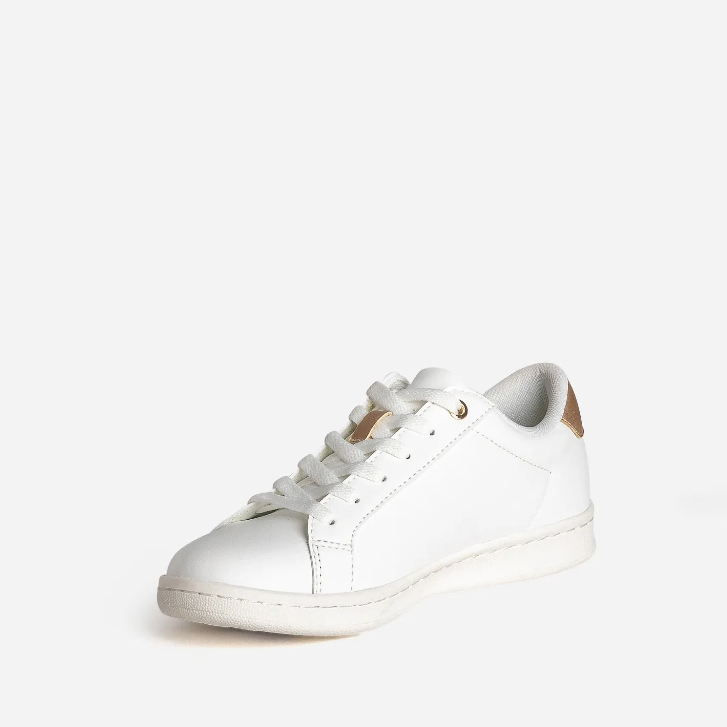 Tennis TEXTO blanche broderies exclusives fleurs