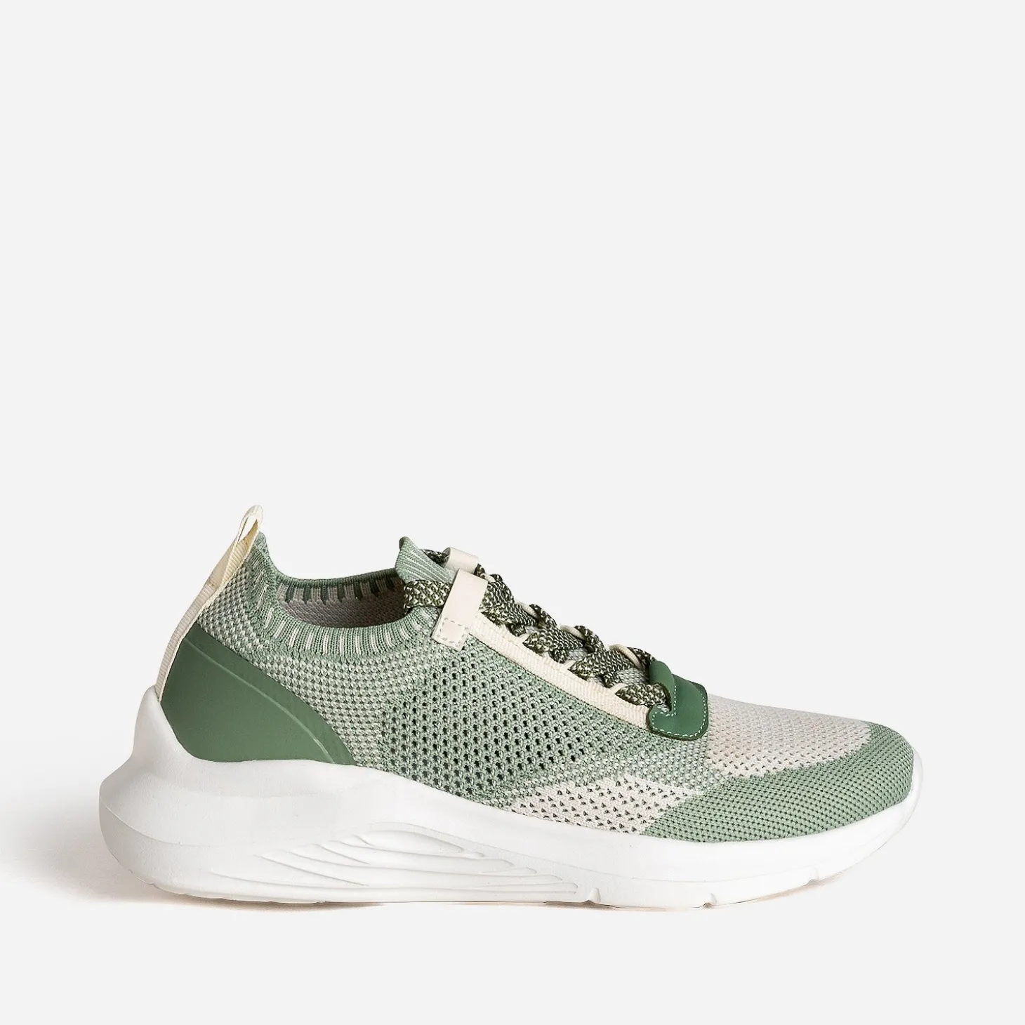 Tennis TEXTO verte mesh tricoté