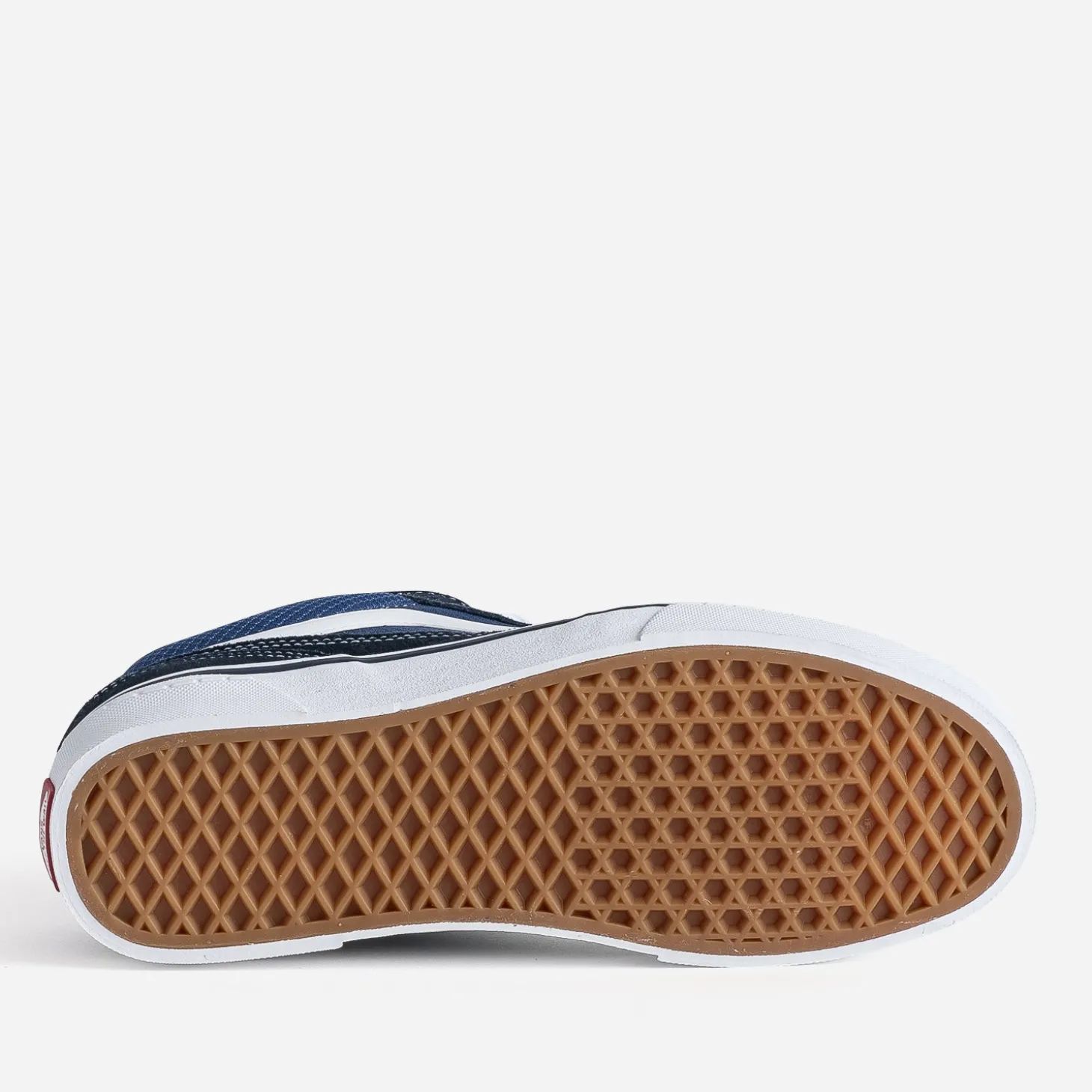 Tennis VANS bleue cuir velours et mesh
