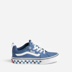 Tennis VANS bleue semelle damier