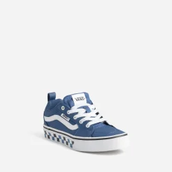 Tennis VANS bleue semelle damier