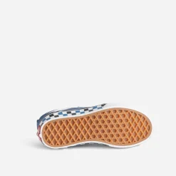 Tennis VANS bleue semelle damier