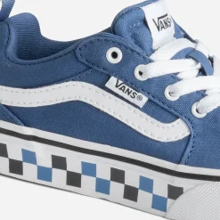 Tennis VANS bleue semelle damier