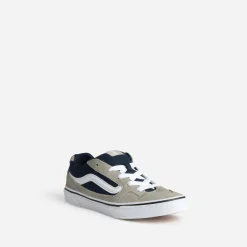 Tennis VANS cuir velours grise et marine