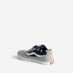 Tennis VANS cuir velours grise et marine
