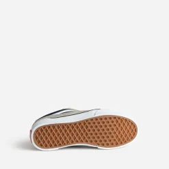 Tennis VANS cuir velours grise et marine