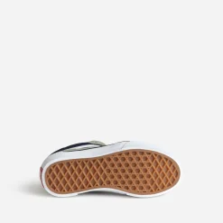 Tennis VANS cuir velours gris et marine