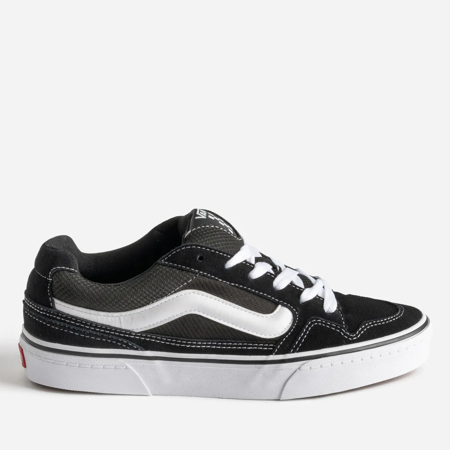 Tennis VANS noire cuir velours et mesh