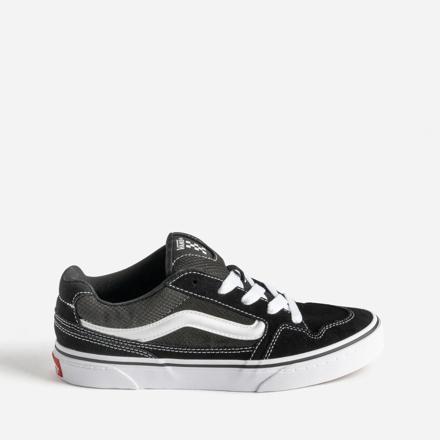Tennis VANS noire détails mesh