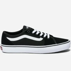 Tennis VANS noire en cuir velours et toile