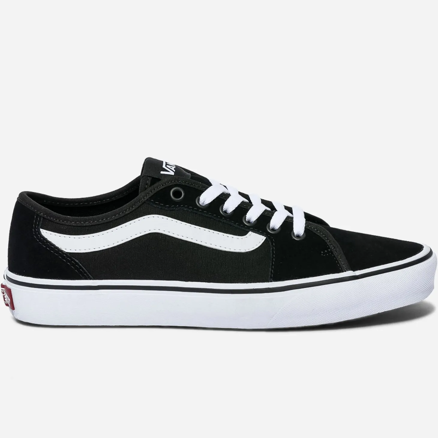 Tennis VANS noire en cuir velours et toile