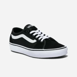 Tennis VANS noire en cuir velours et toile