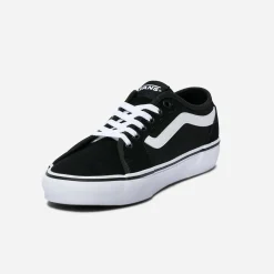 Tennis VANS noire en cuir velours et toile