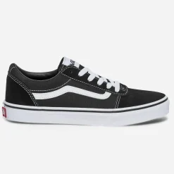 Tennis VANS noire en cuir velours